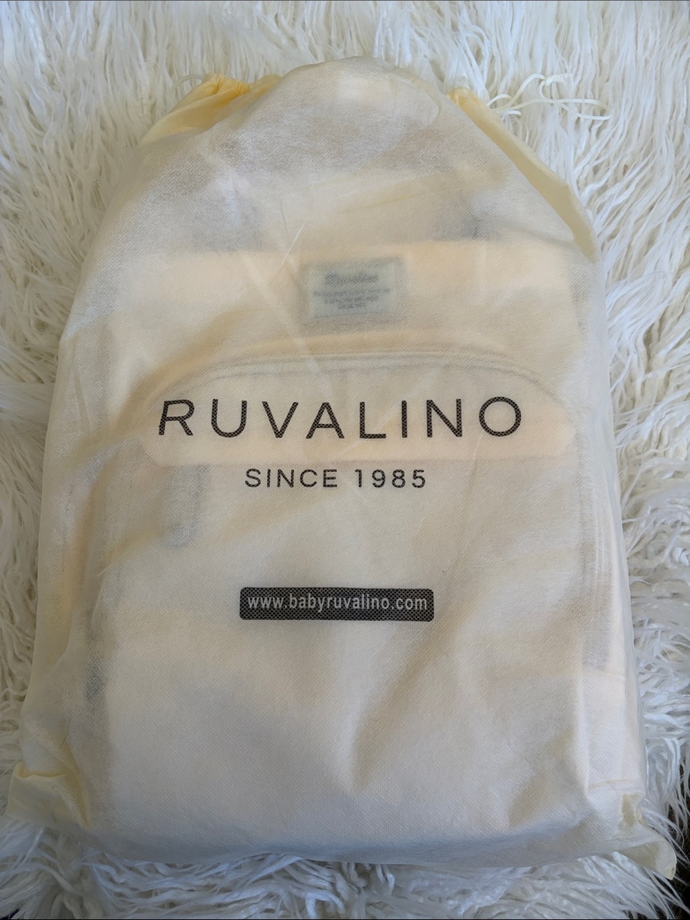NWT - Ruvalino Diaper Bag - Convertible Baby Backpack - Beige - Picture 8 of 8